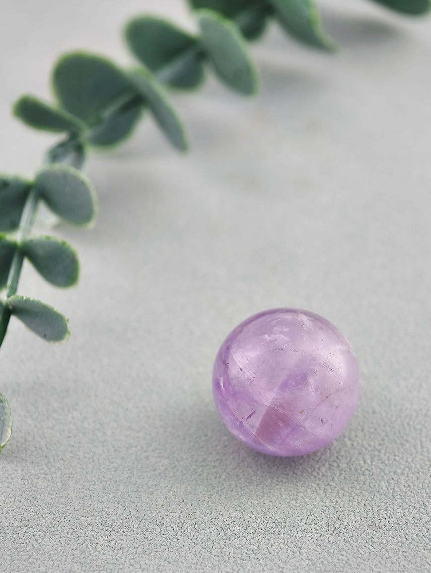 Selected High Quality Natural Amethyst Ball