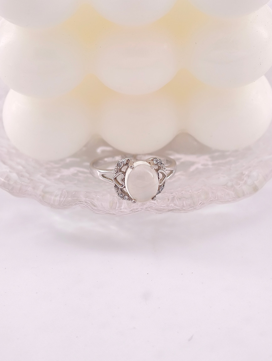 Natural Moonstone Ring
