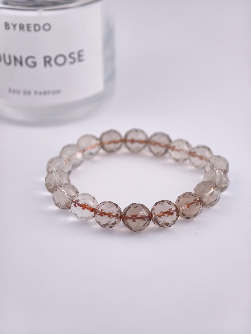 Natural Smoky Quartz Energy Bracelet