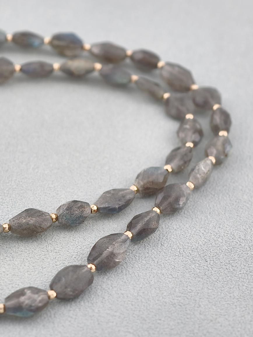 Natural Labradorite Necklace