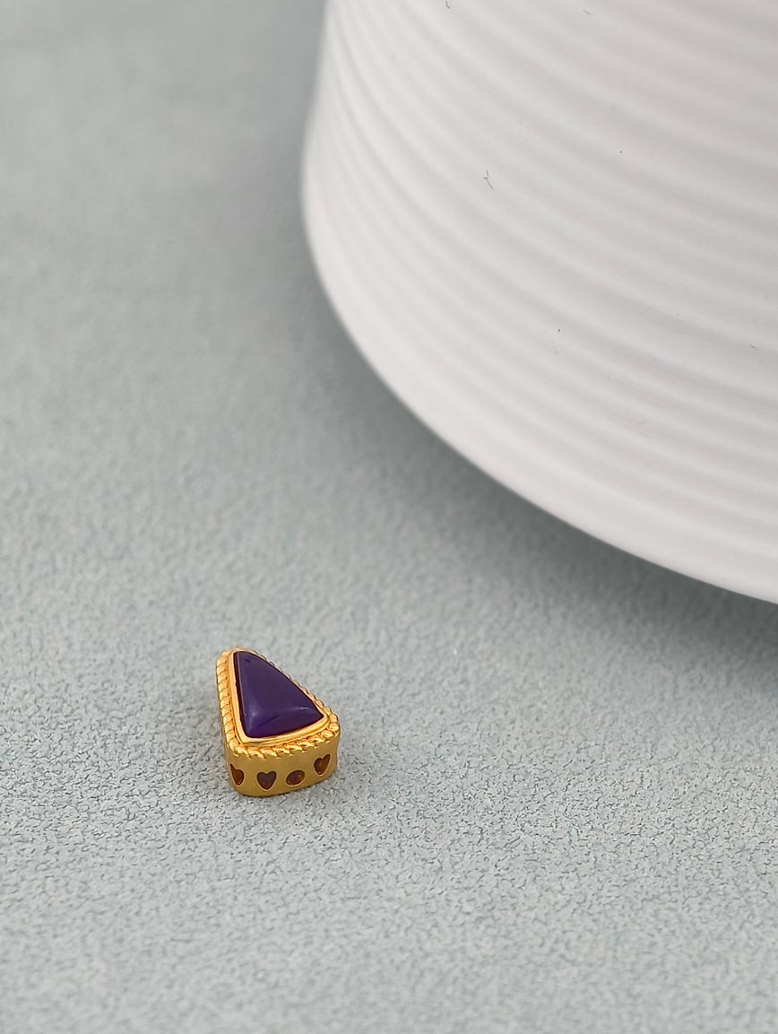 18K Gold Sugilite DIY Accessory
