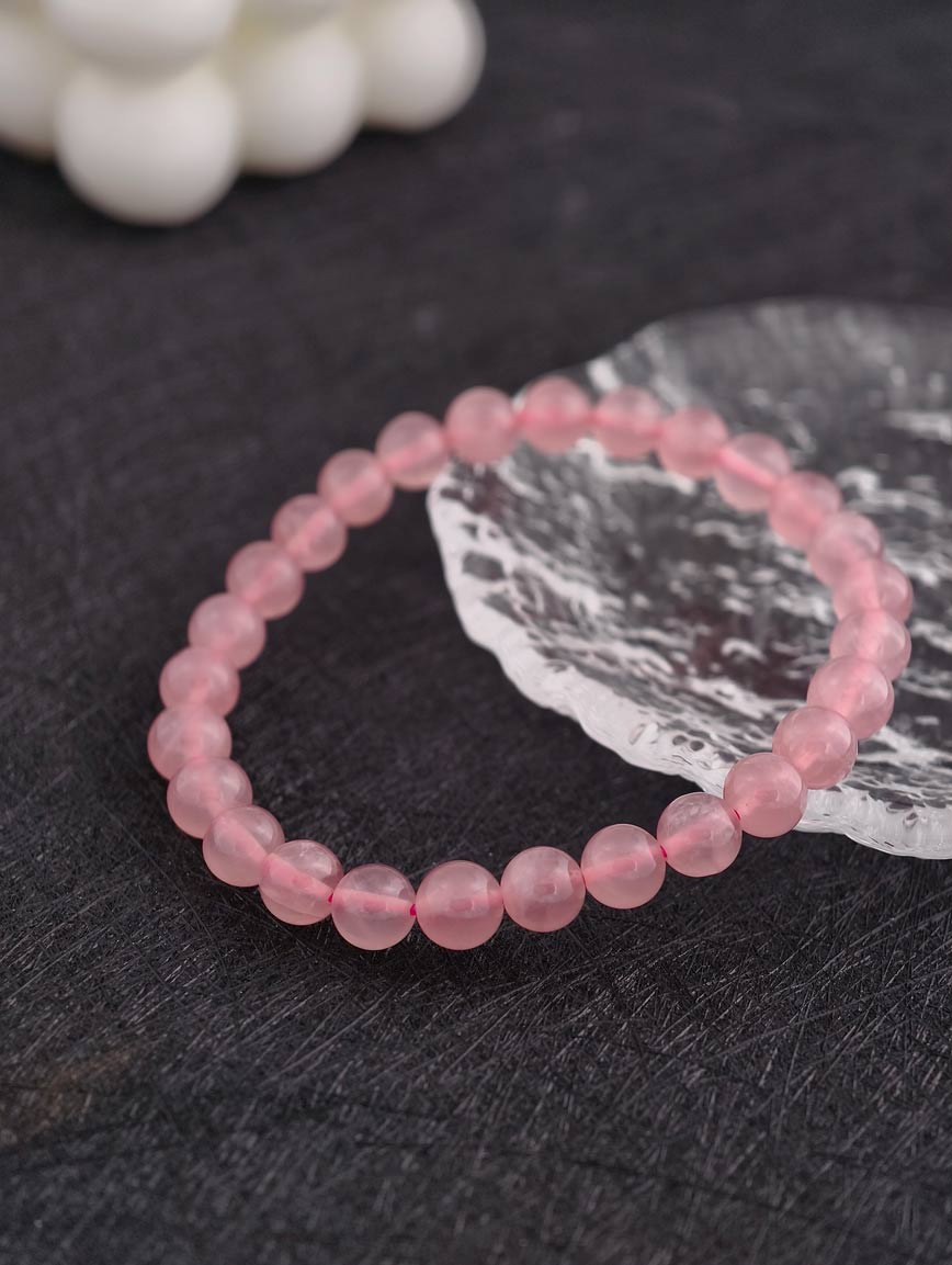 Natural Rose Quartz Bracelet