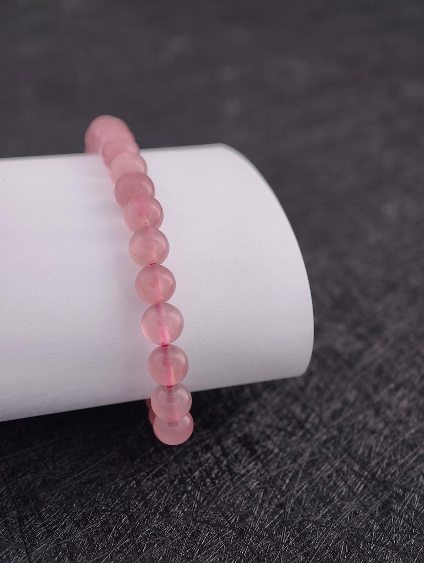 Natural Rose Quartz Bracelet