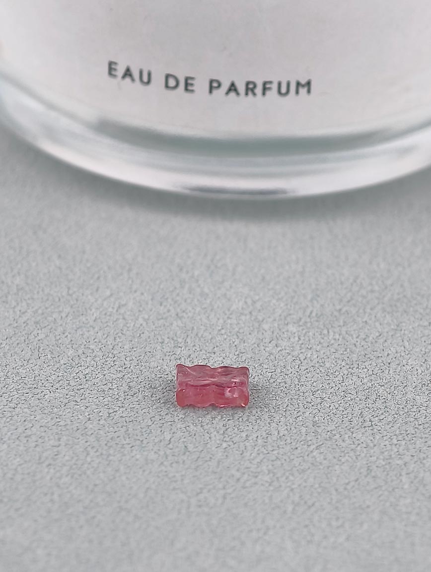 Natural Tourmaline Ruyi Flower DIY Accessory