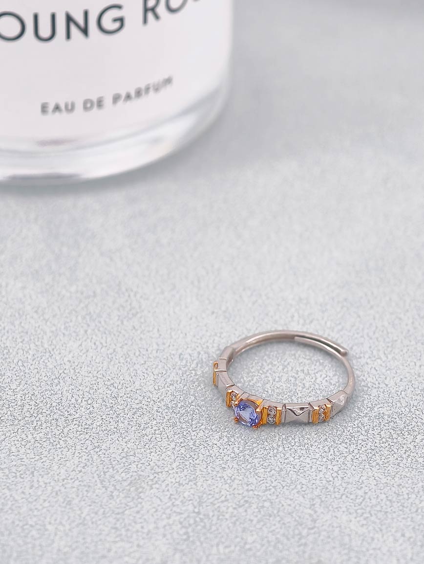 Natural Tanzanite Ring