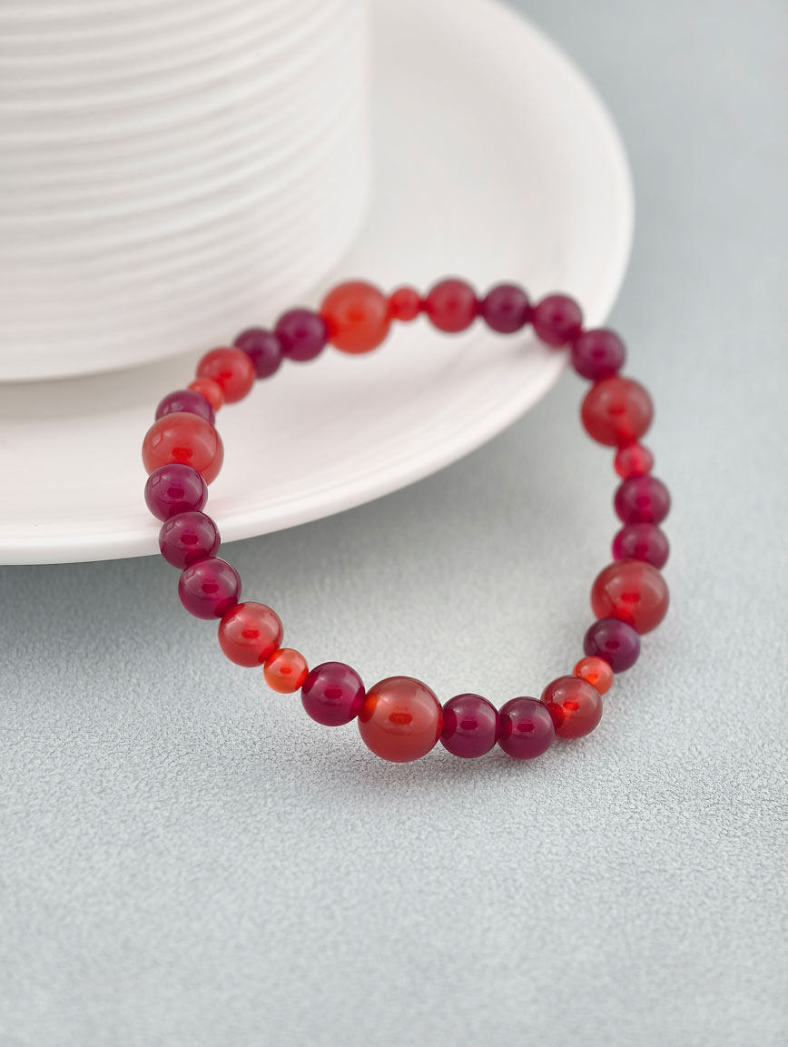 Two-color Agate Exclusively Designed Bracelet