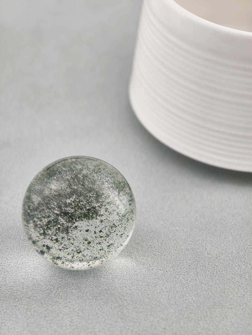 Natural Starlight Green Phantom Crystal Ball