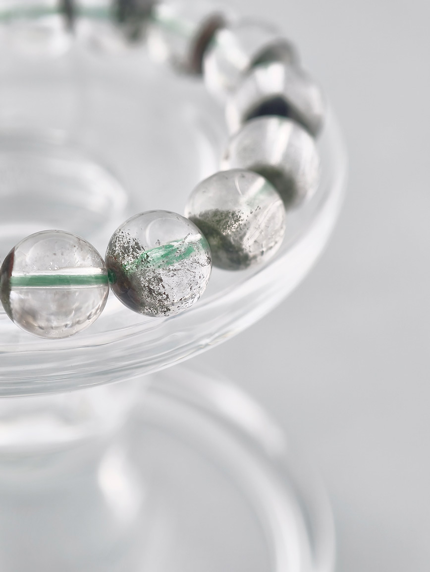 Natural Green Phantom Bracelet