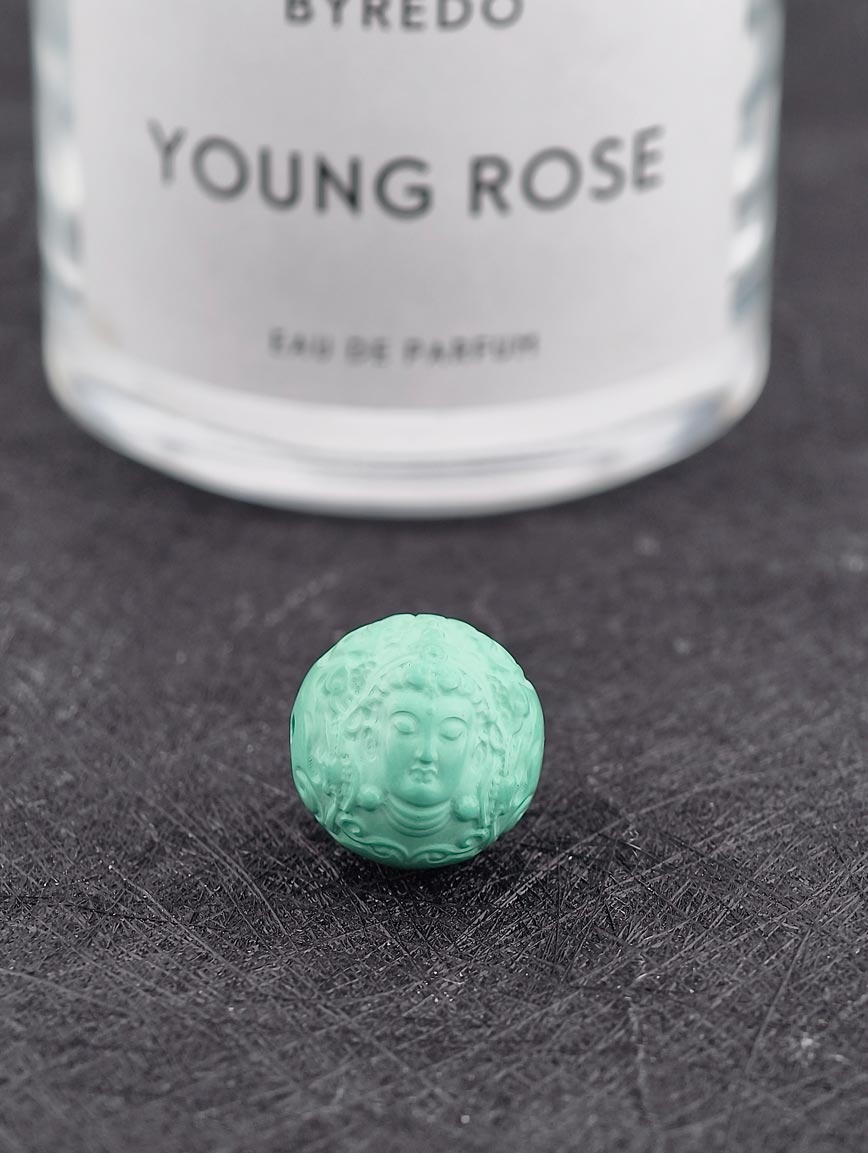 Natural Turquoise Guanyin Bodhisattva DIY Accessory