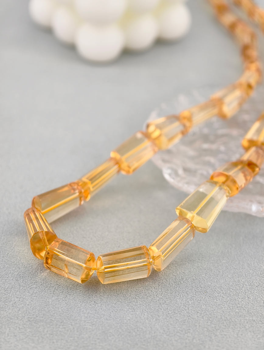 Natural Citrine Necklace