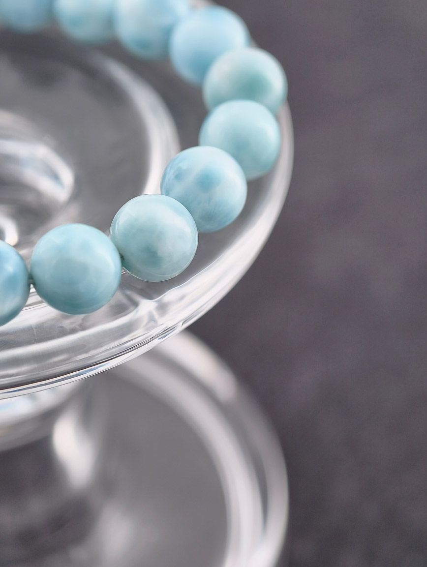 Natural Larimar Bracelet