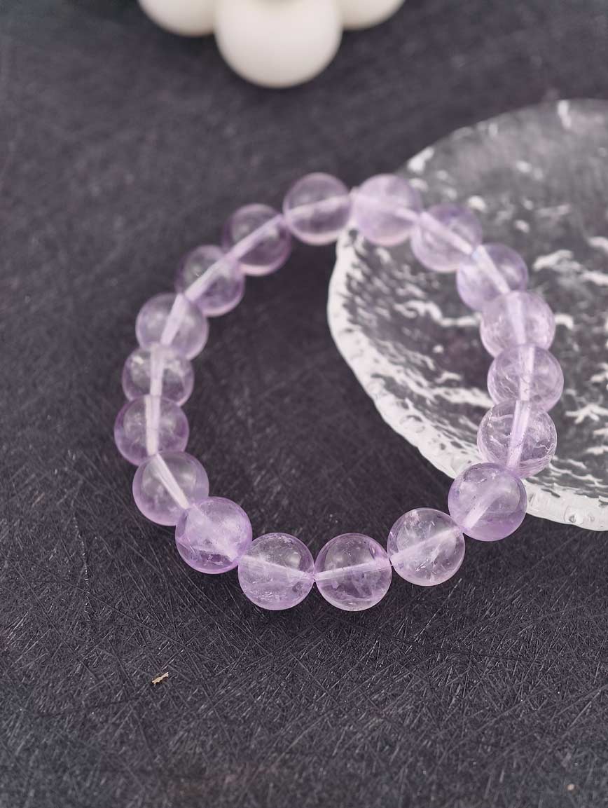 Natural Lavender Amethyst Bracelet