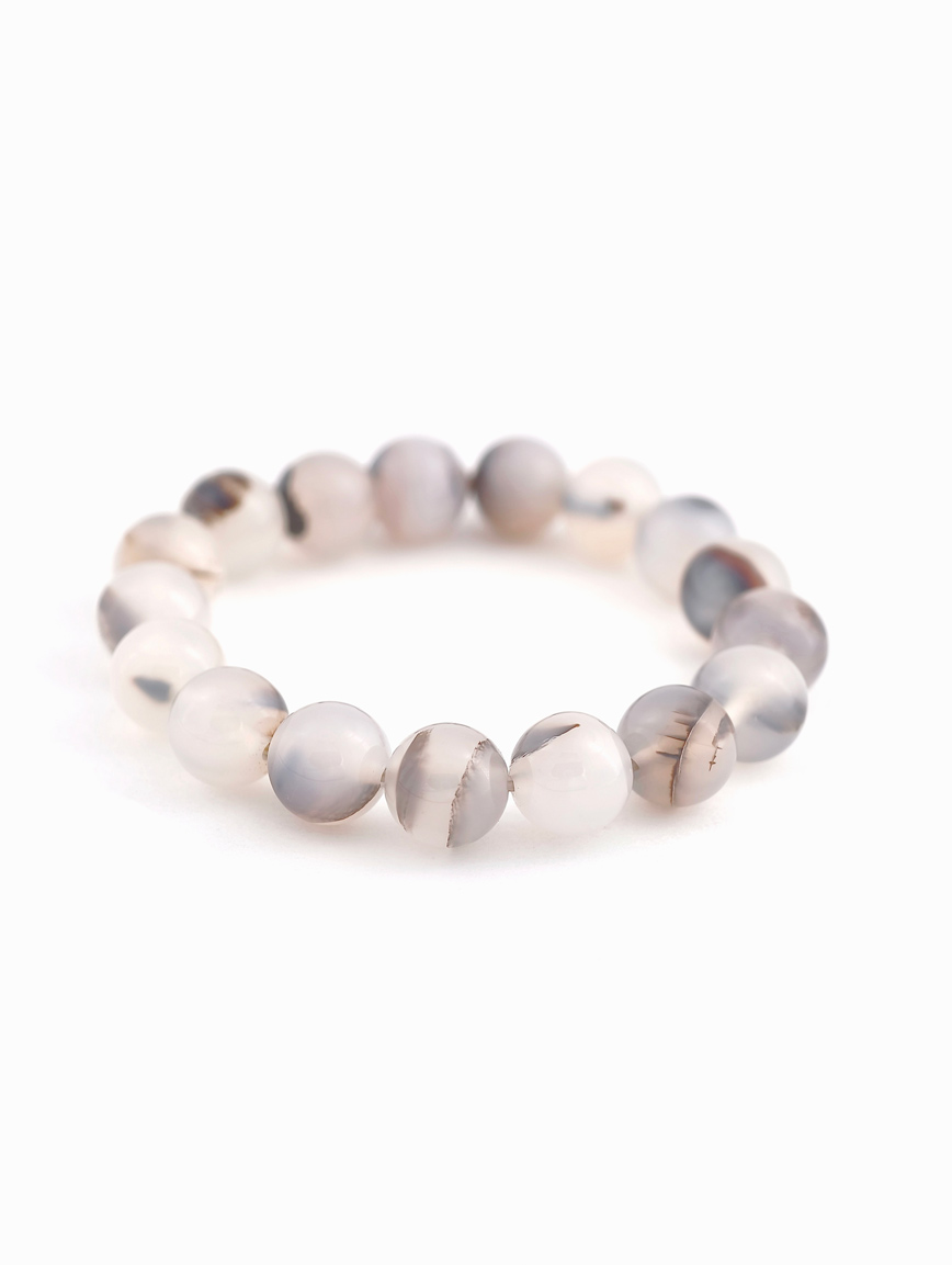 Natural Ink Painting Agate Bracelet