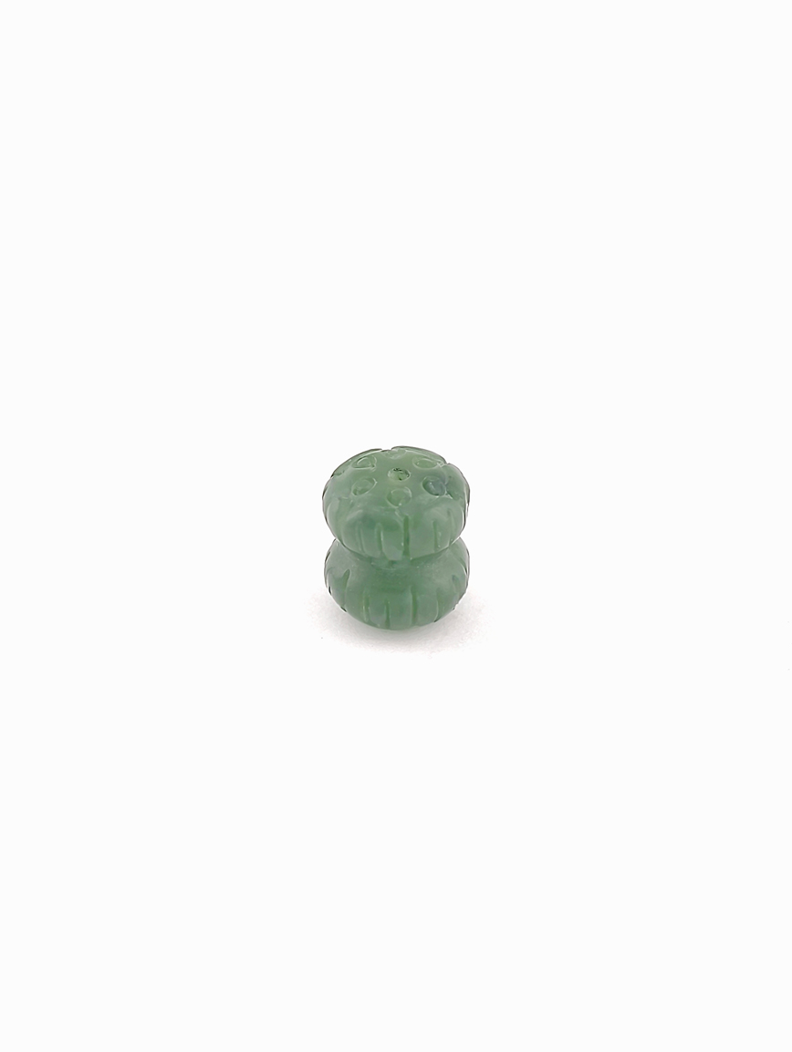 Jasper Ruyi Double Lotus Handmade Bead DIY Accessory
