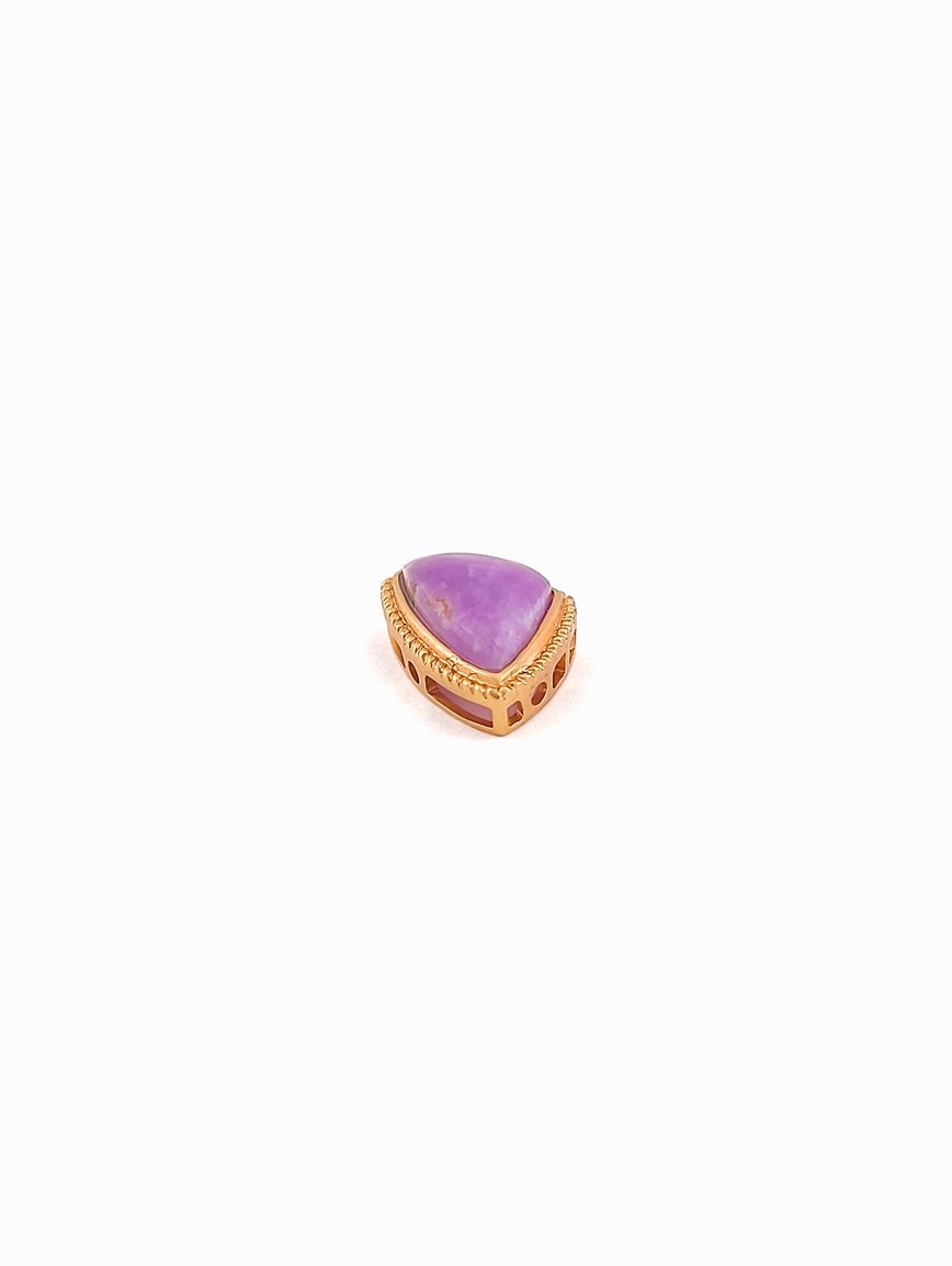 18K Gold Sugilite Fashion Personality Handmade DIY Accessory