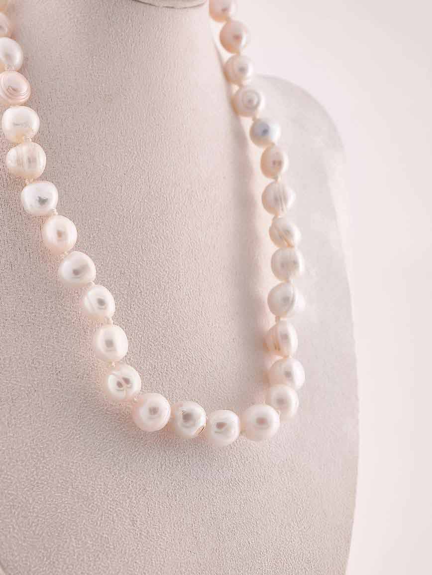Natural Baroque Freshwater Pearl Necklace