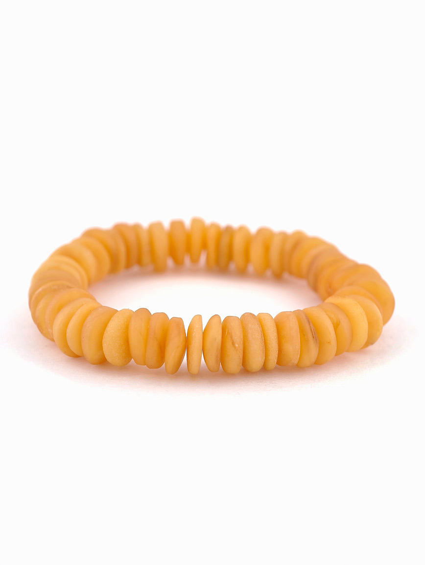Natural Irregular Beeswax Bracelet