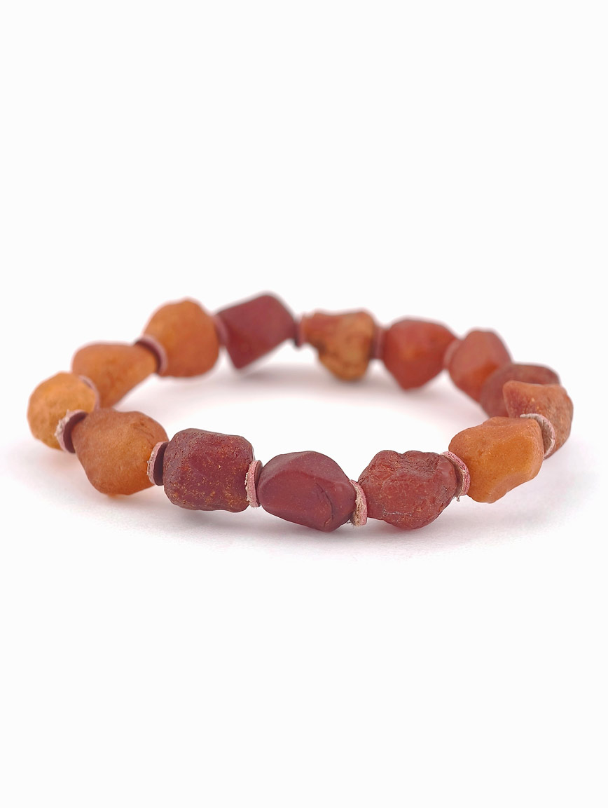 Natural Raw Mine Sea Drift Beeswax Bracelet