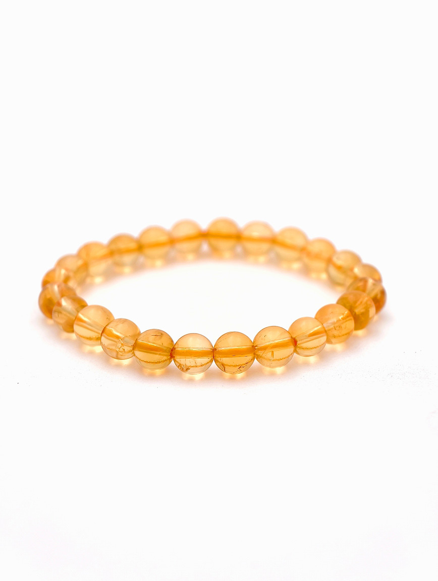 Natural Citrine Bracelet 10 mm