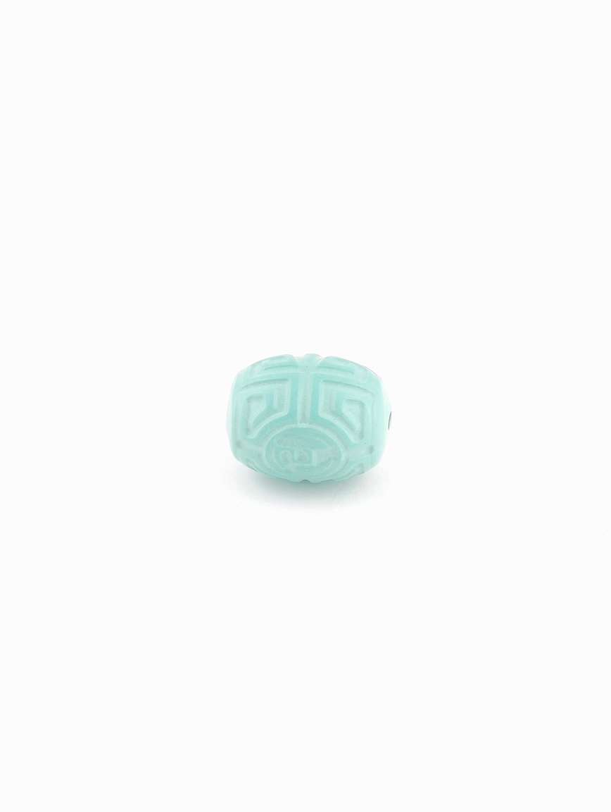 Natural Turquoise Vintage Ruyi Bead DIY Accessory