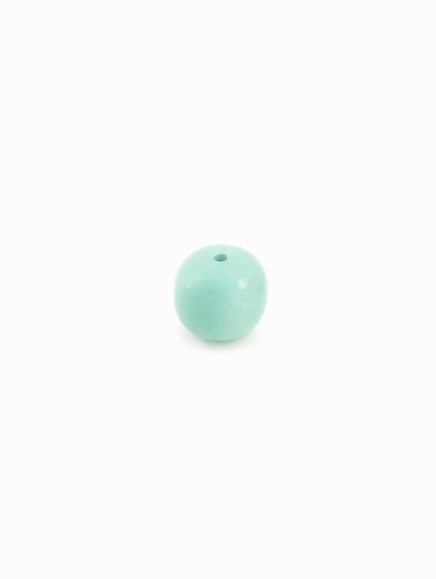 Turquoise Vintage Drum Bead DIY Accessory