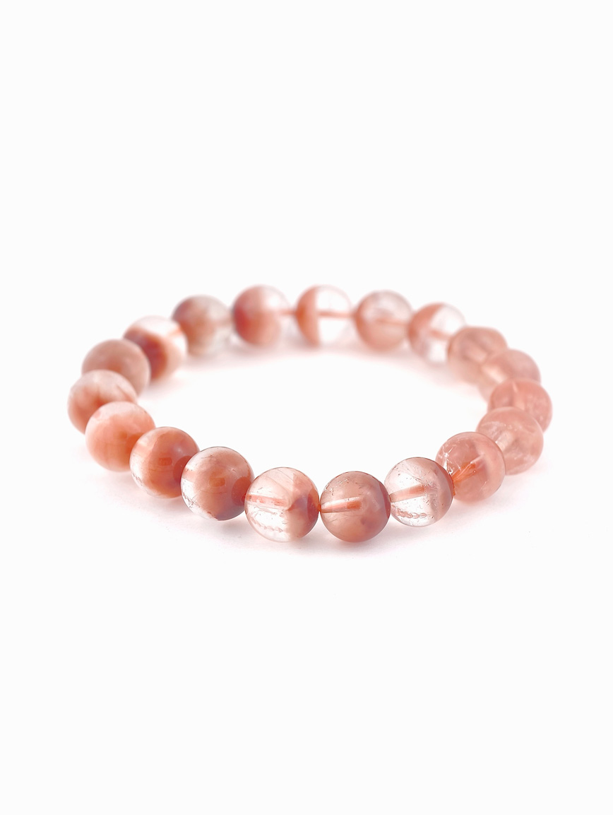 Natural Red Rabbit Fur Energy Bracelet