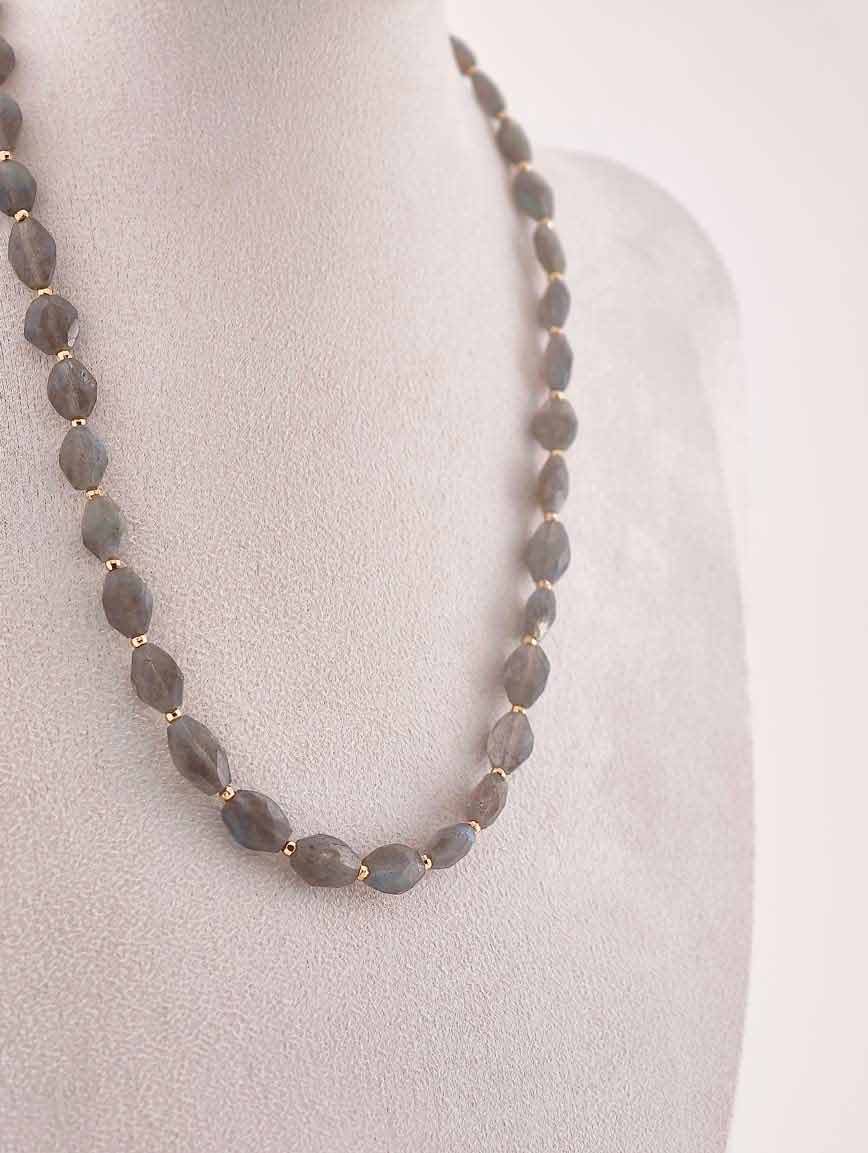 Natural Labradorite Necklace