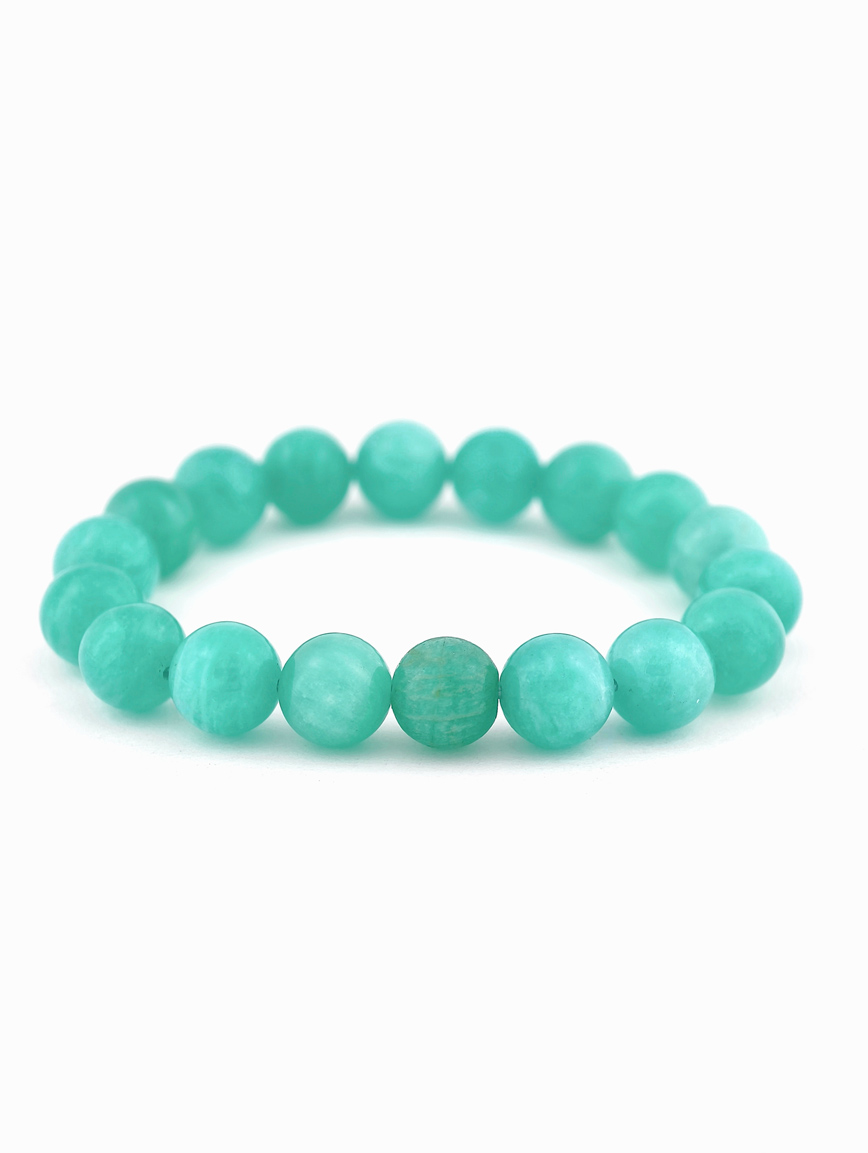 Natural Amazonite Bracelet 12 mm